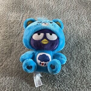 Sanrio Hello Kitty Care Bears Badtz-Maru Dressed‎ As Grumpy Bear 8" Plush Blue